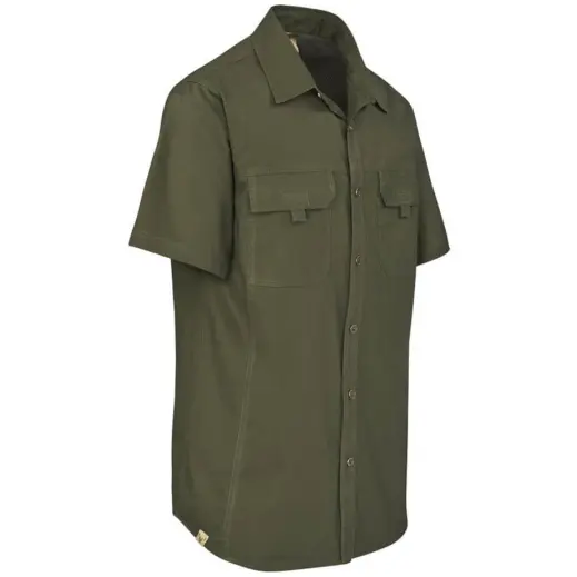 Mens Mawenzi Shirt Olive Side